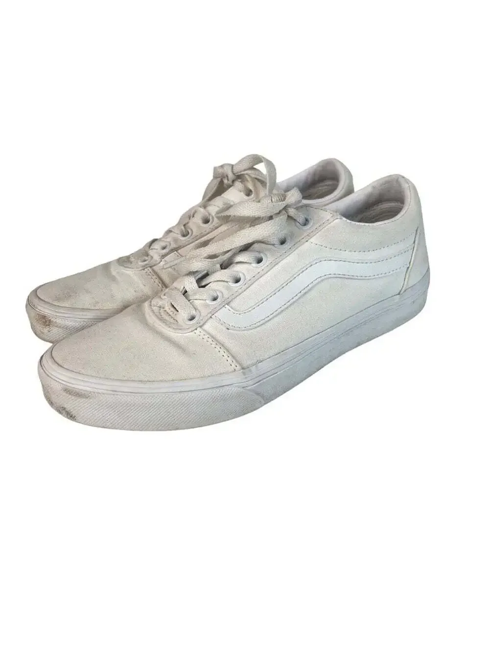 Vans Off The Wall 508731 White Casual Sneakers Size Women 8 Skatercore